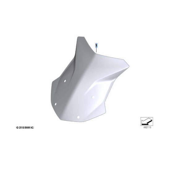 BMW Motorrad R1200/1250 GS/A Windshield