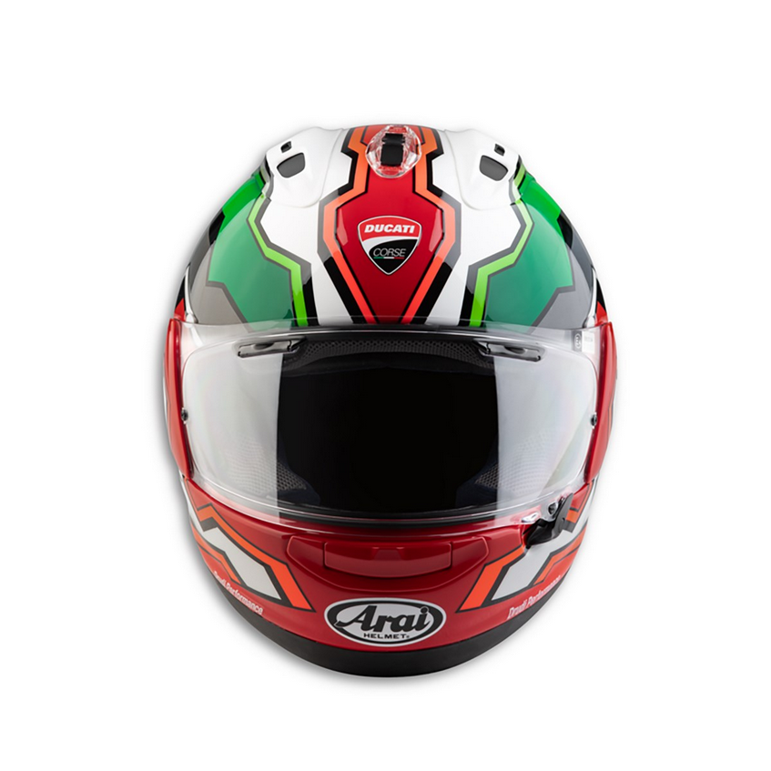 Ducati Corse V8 Flag Arai Full-Face Helmet – LIND