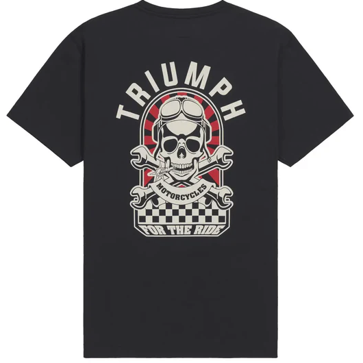Triumph Hello Moto Tee Black