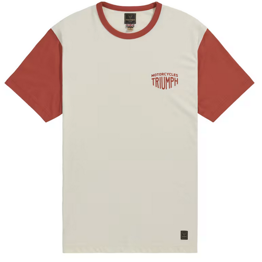 Triumph Fenland Contrast Sleeve Tee
