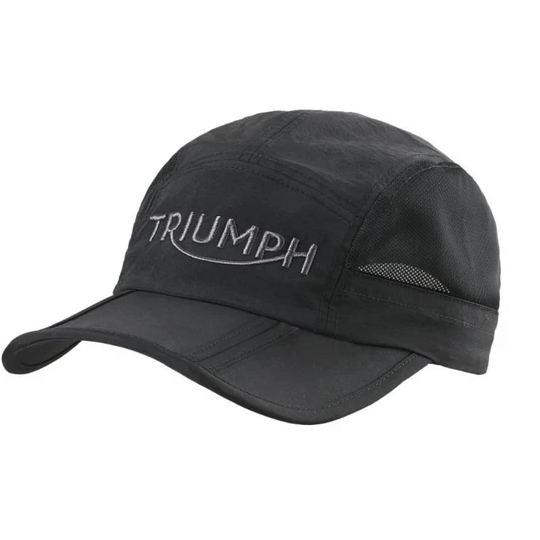 Triumph Foldable Cap Black