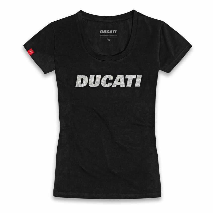 Ducati Ducatiana 2.0 Women's T-Shirt Black