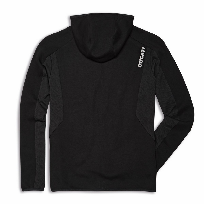 Ducati Reflex Attitude 3.0 Men's Hooded Sweatshirt Black