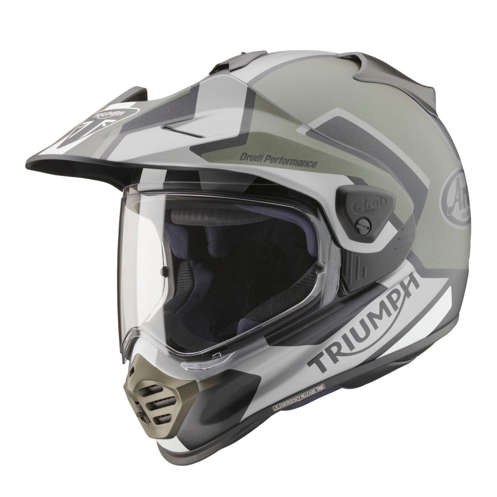 Triumph Arai Tour-X5 Green Helmet