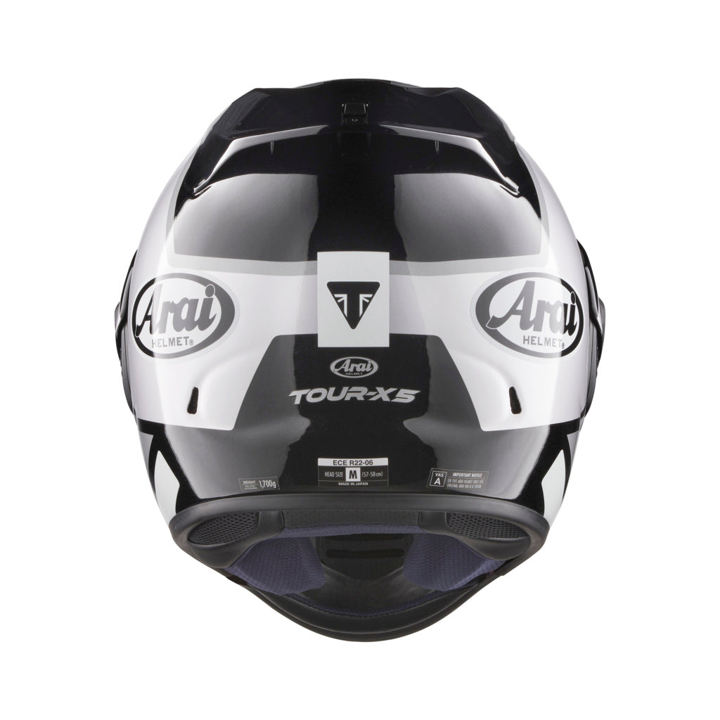 Triumph Arai Tour-X5 Silver Helmet