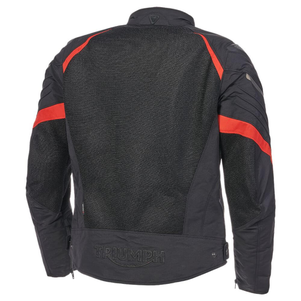 Triumph Triple Sports Mesh Jacket - Black, White & Red