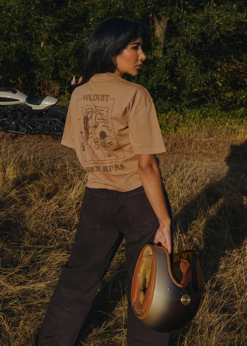 Wildust Sister Ladies Untamed Tee sand