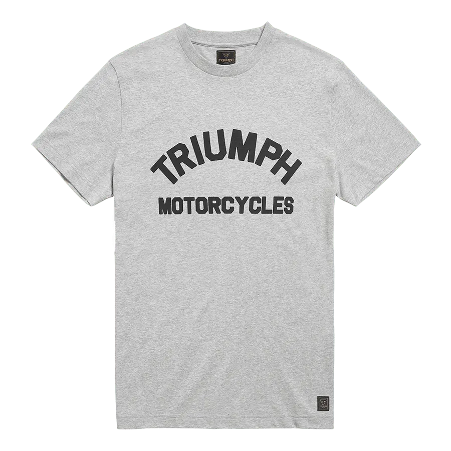 Triumph Burnham Grey T-Shirt - Grey Marl