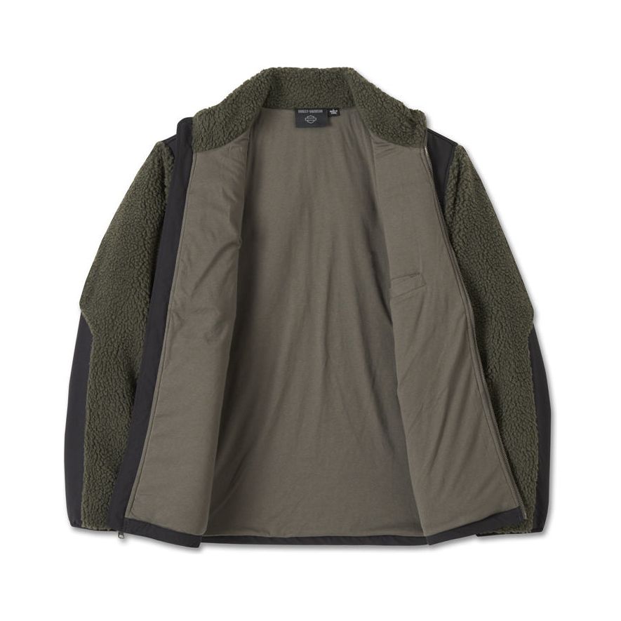 Harley-Davidson Sherpa Full Zip - Grape Leaf
