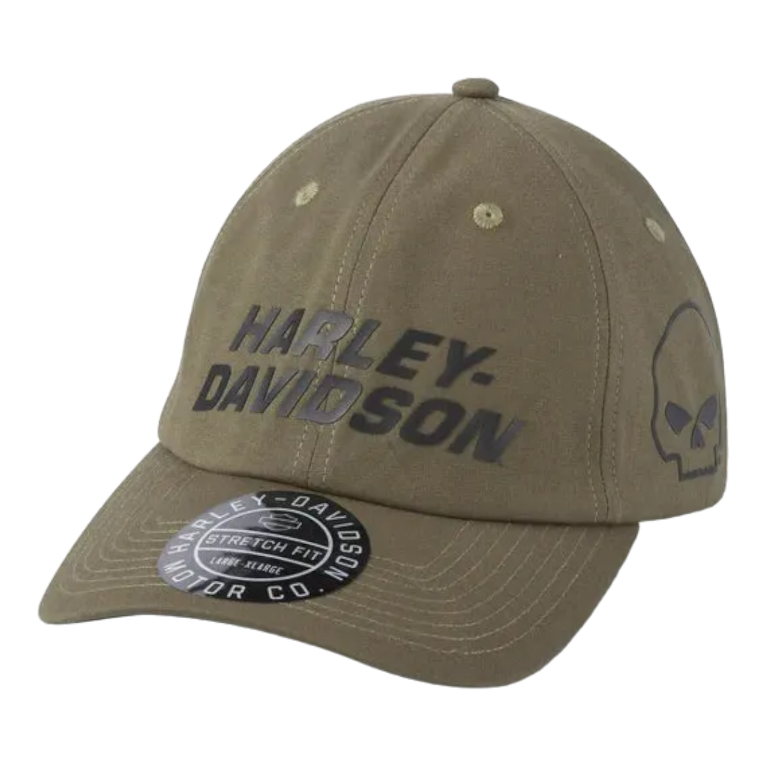 Harley davidson skull baseball cap sales