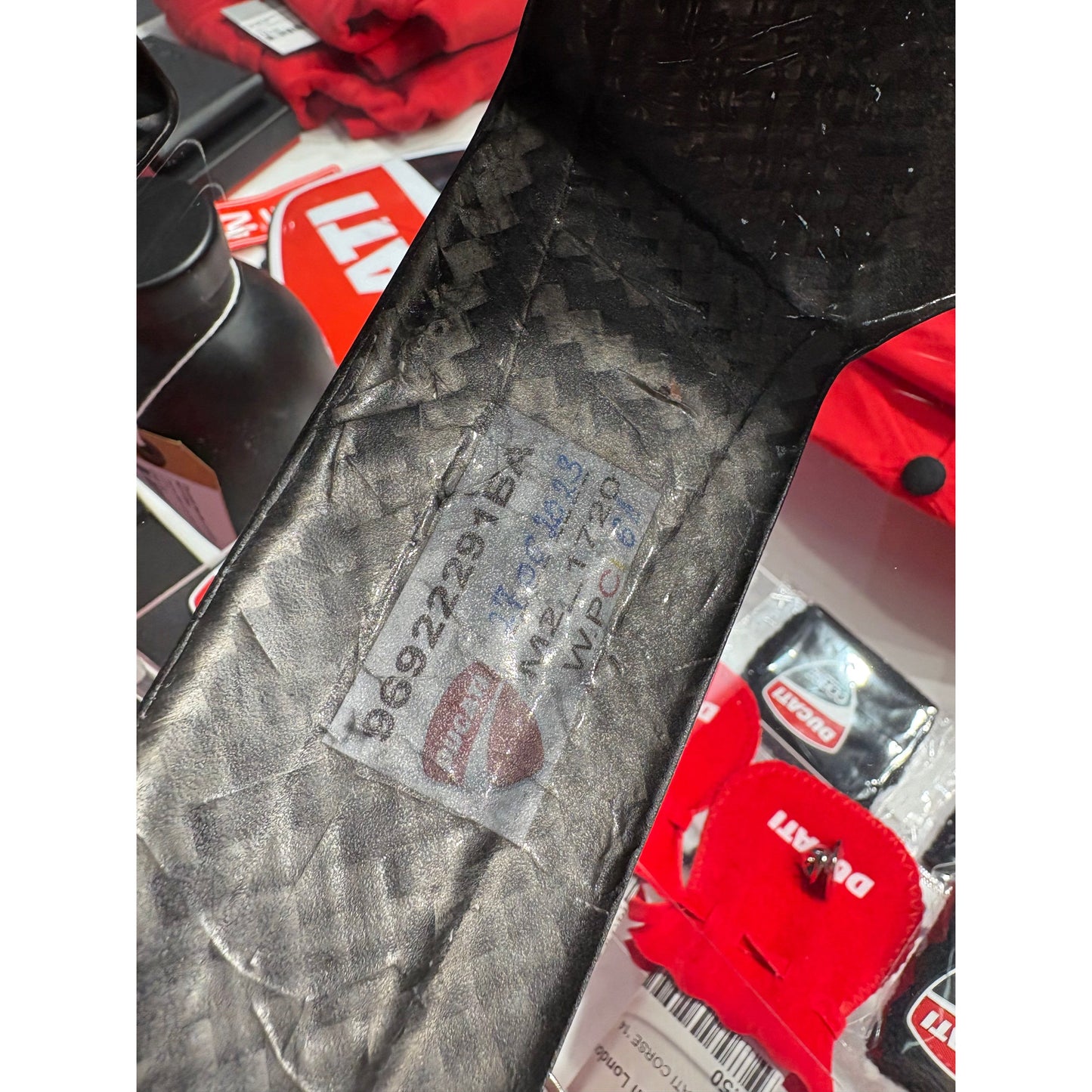 *DAMAGED* Ducati Carbon Fiber Front Mudguard - 2025 V4 Multistrada