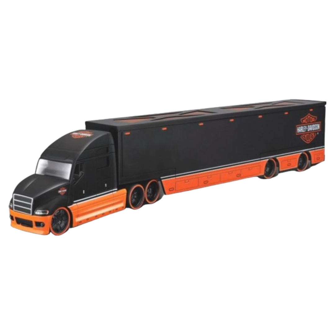 Harley-Davidson® Hauler Model Black Scale 1:64 Lorry