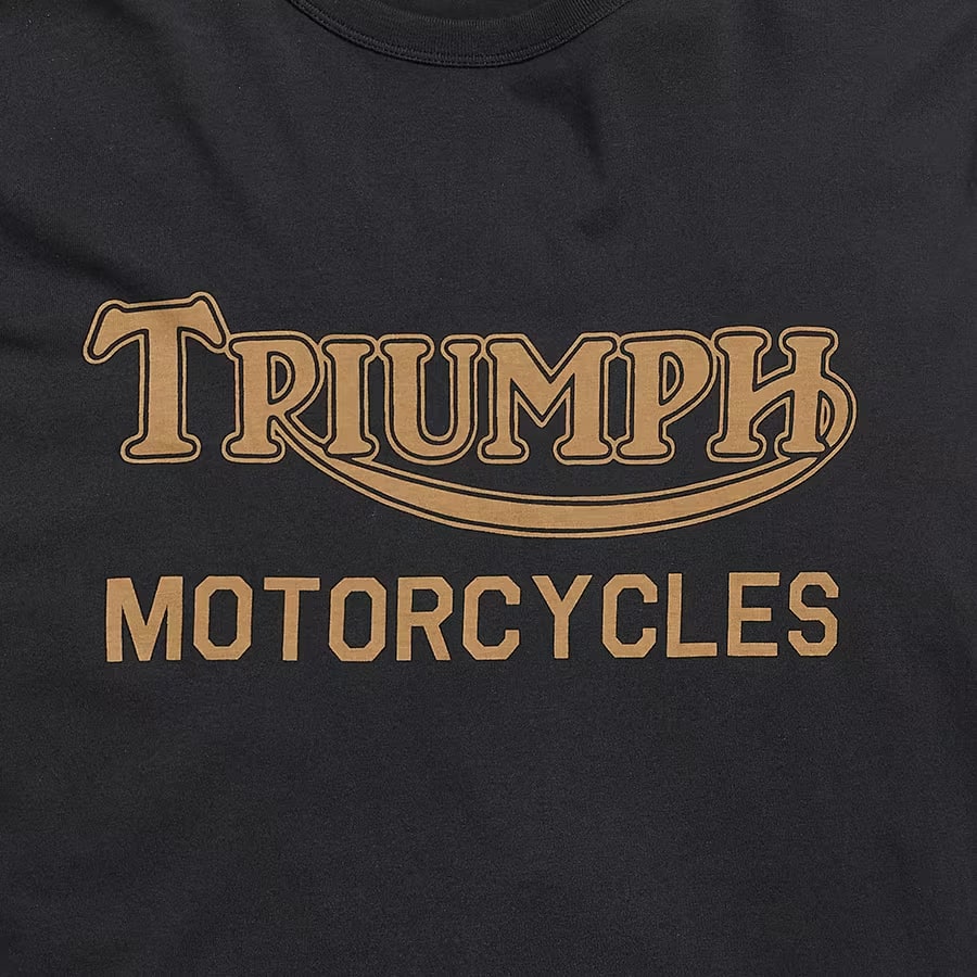 Triumph Heritage Ignition Coil Stripe Long Sleeve T-Shirt