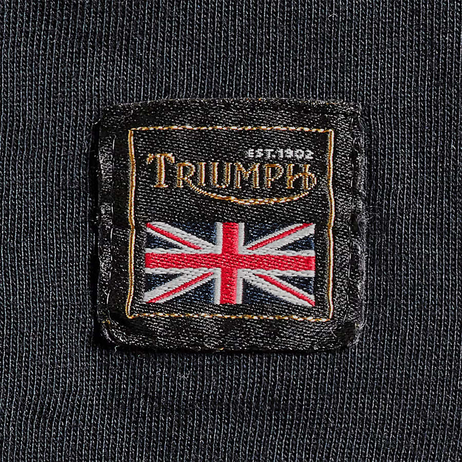 Triumph Heritage Fork Seal T-Shirt - Black