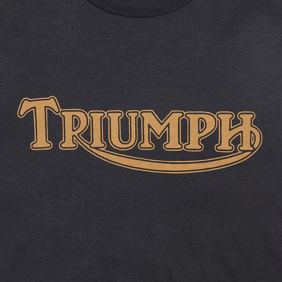 Triumph Heritage Fork Seal T-Shirt - Black