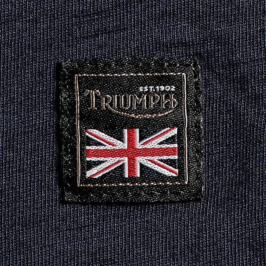 Triumph Heritage Ignition Coil Stripe Long Sleeve T-Shirt