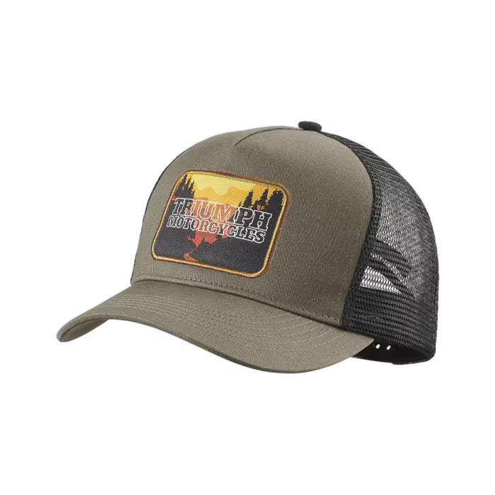 Triumph Roadtrip Trucker Cap - Khaki