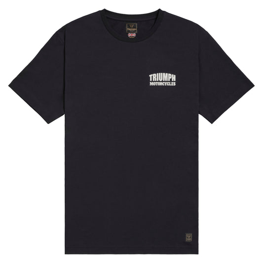 Triumph Pit Stop T-Shirt - Black