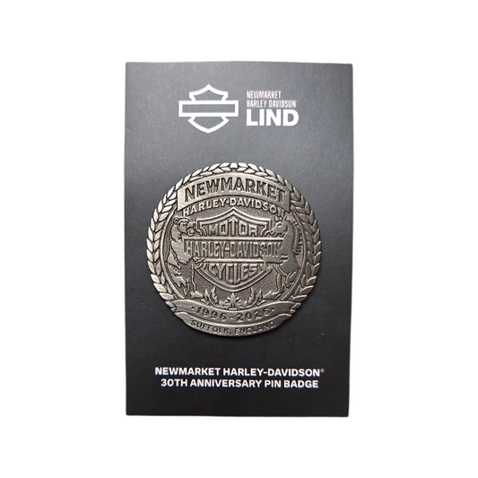 Newmarket Harley-Davidson 30th Anniversary Pin Badge