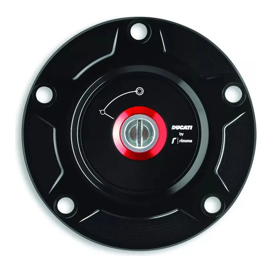 Ducati Rizoma Billet Aluminium Tank Cap - Black