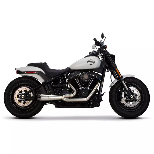 TBR Performance Pipes-Harley Davidson Softail (2018-2023) Comp-S 2-1 Ceramic Black
