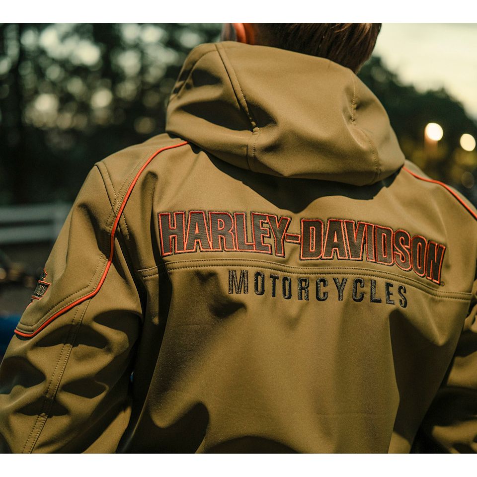 Harley Davidson® Men's Idyll Windproof Soft Shell Jacket