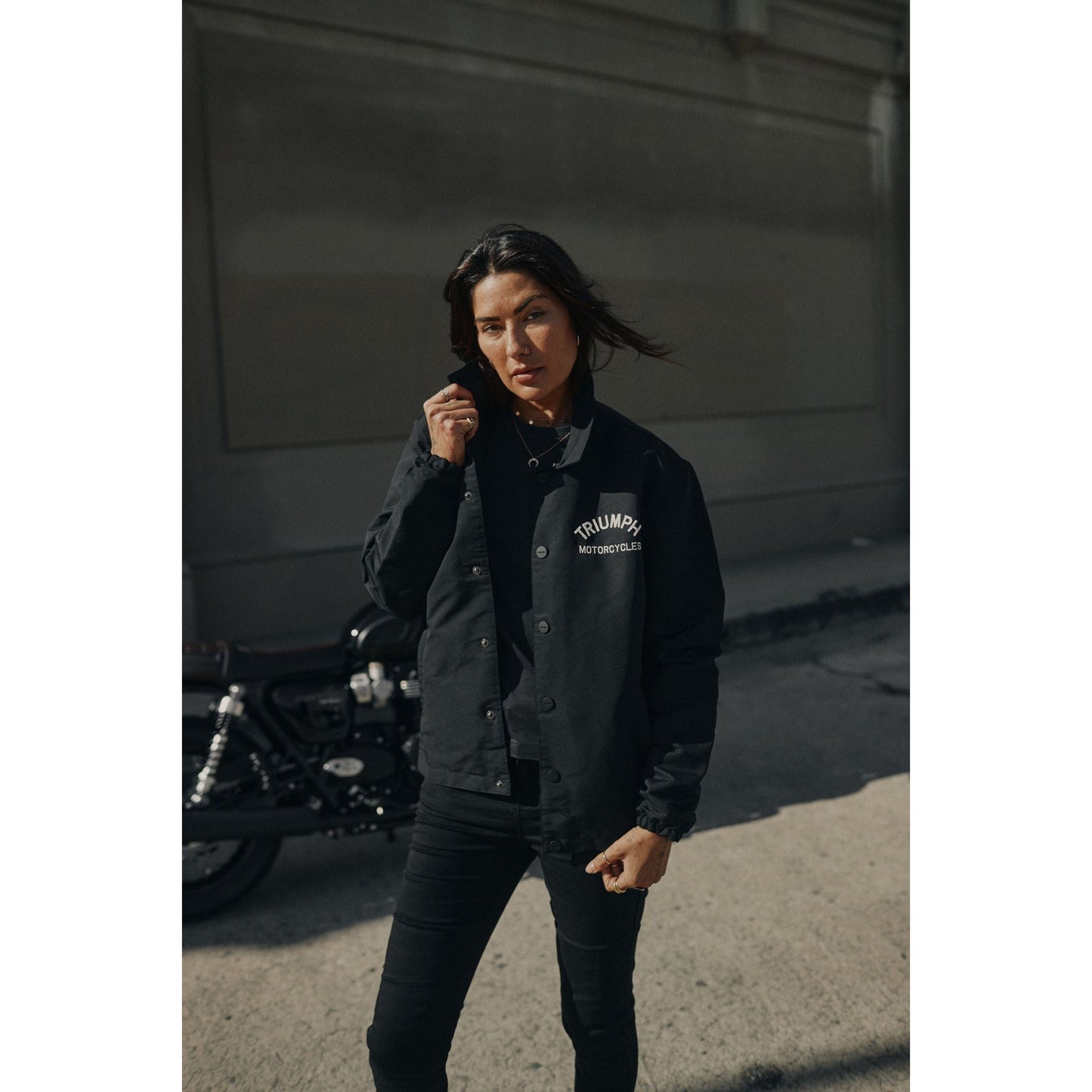Triumph Carter Coach Jacket - Black