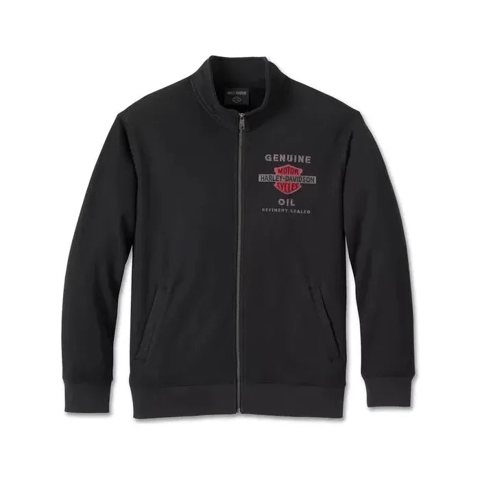 Harley-Davidson® Men's Genuine Bar & Shield Track Jacket - Harley Black