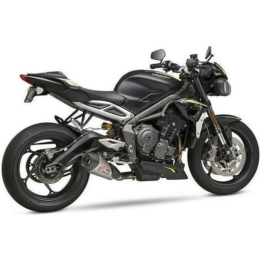 Street Triple 765 Yoshimura Stainless Slip On Can - LIND