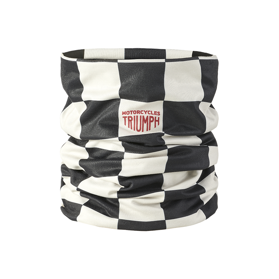 Triumph Cohen Neck Tube - Black/Bone
