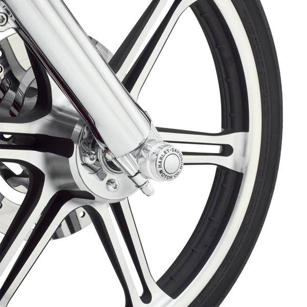 Harley-Davidson® H-D Motor Co. Front Axle Nut Covers