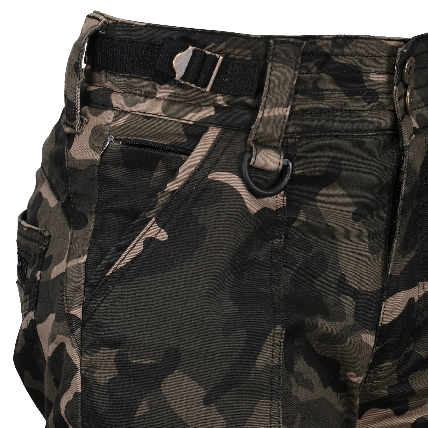 Motogirl® Lara Cargo Camo Trousers