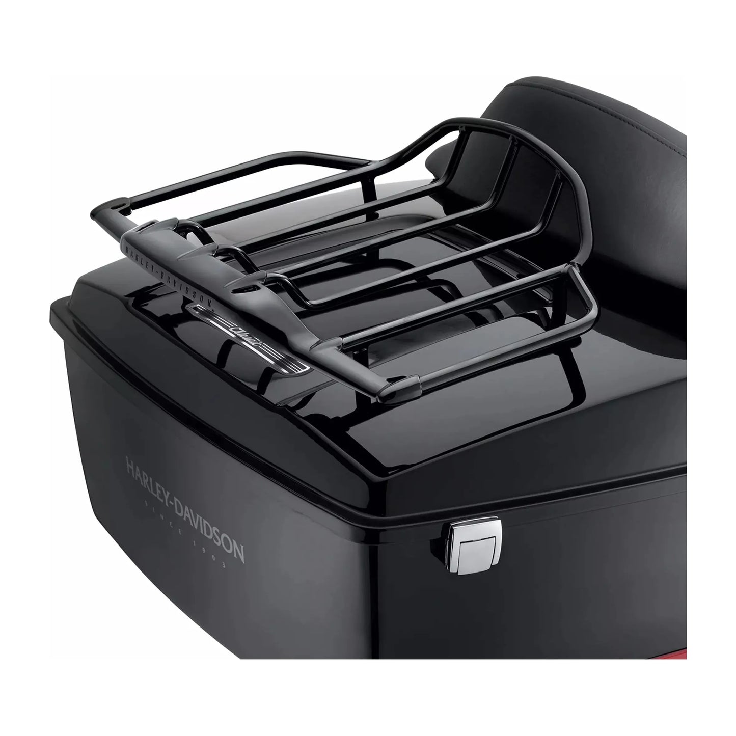 Harley-Davidson® Air Wing Tour-Pak Gloss Black Luggage Rack