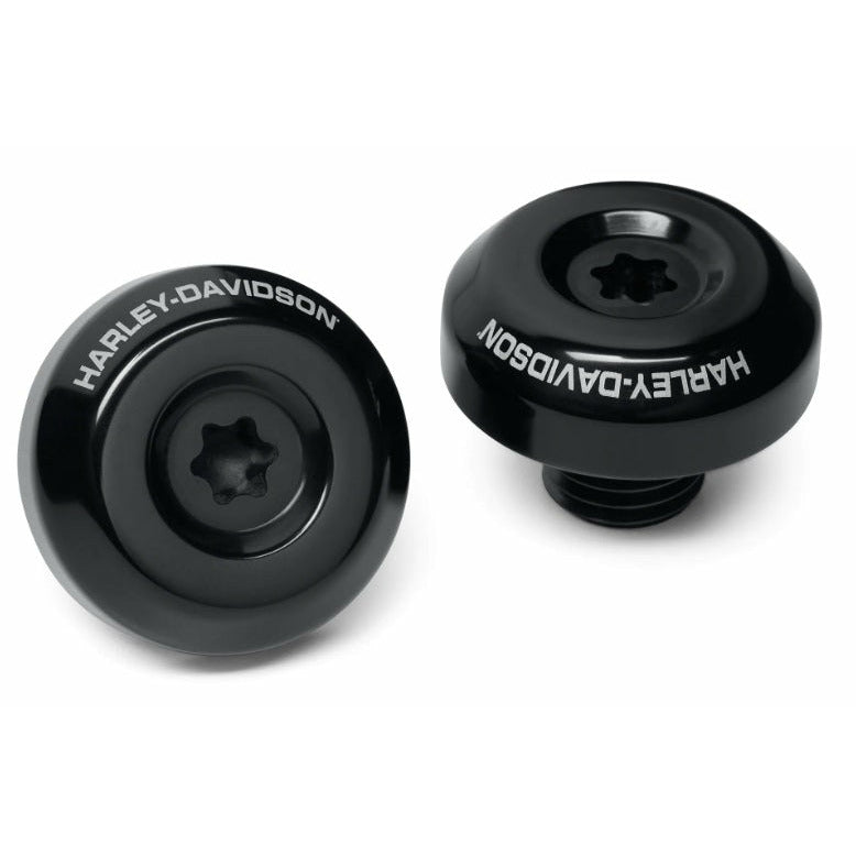 Harley-Davidson® Adversary Hand Grip End Caps - Black