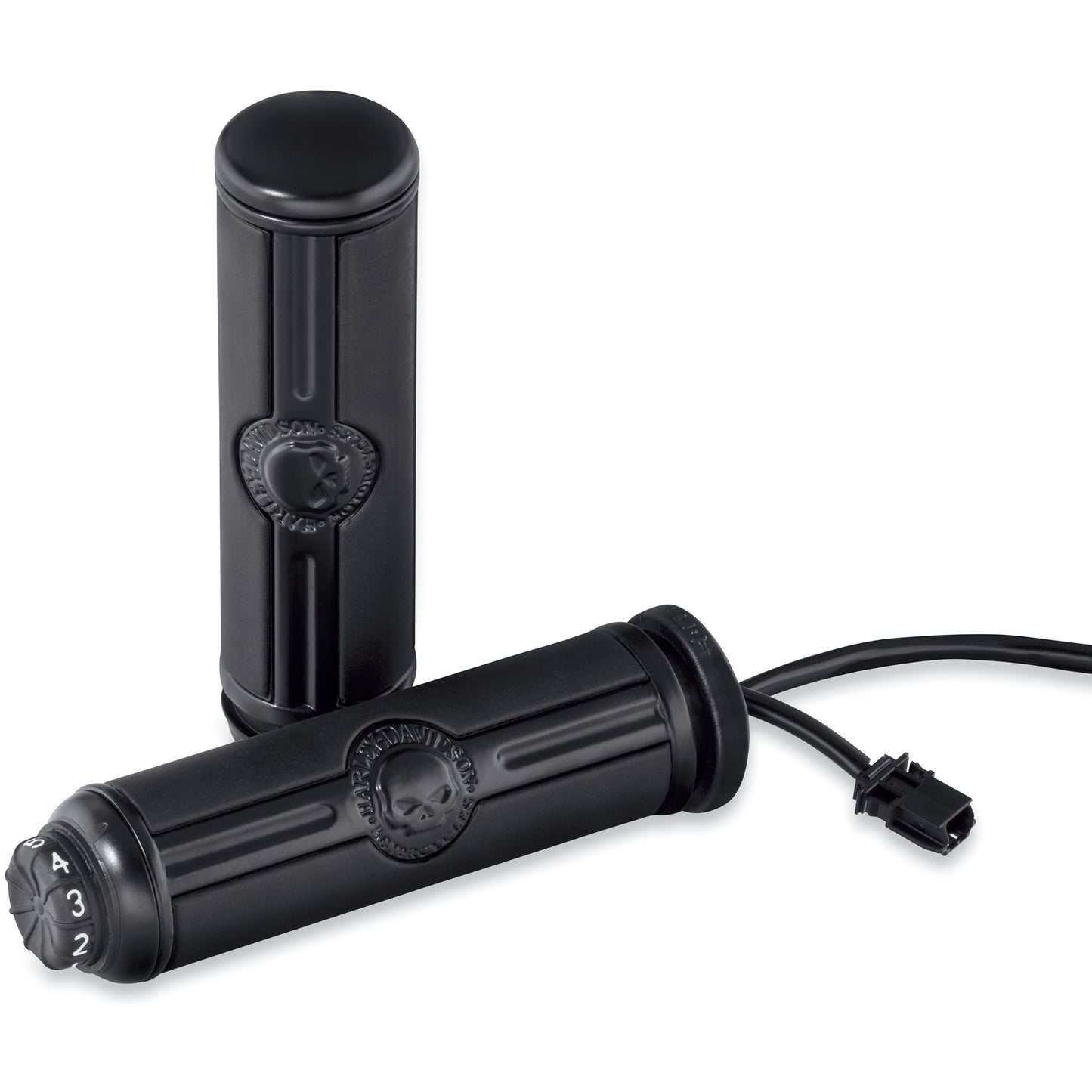 Harley-Davidson® Willie G Skull Heated Hand Grips