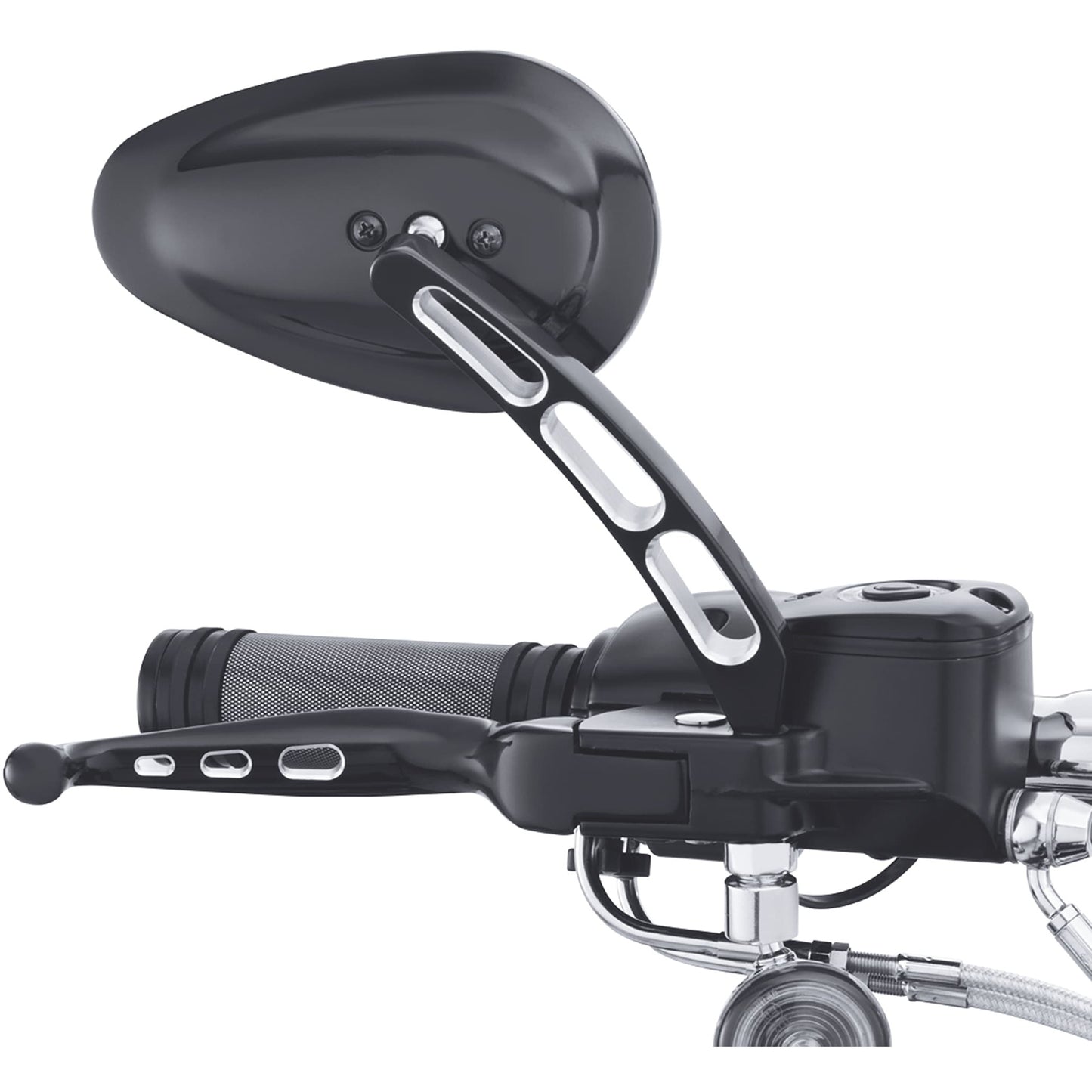 Harley-Davidson® Edge Cut Stem Mirrors