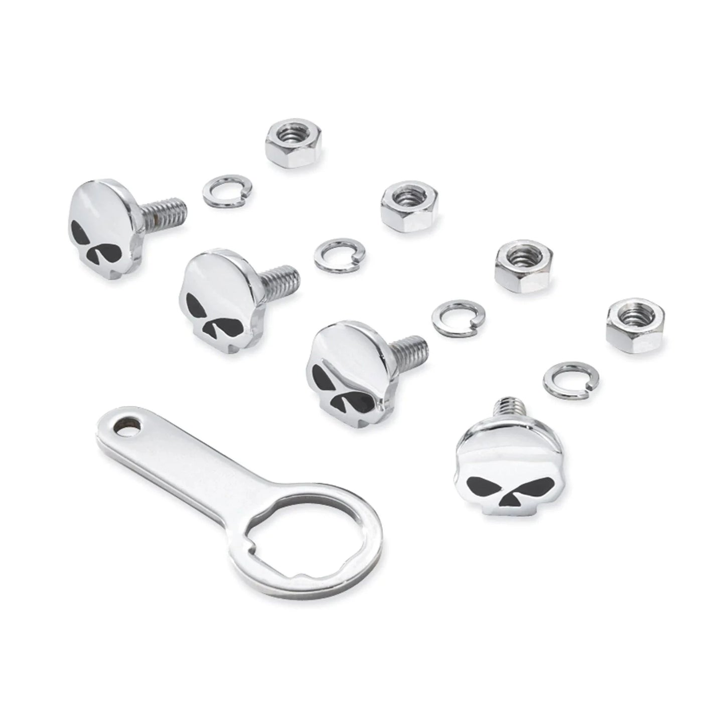Harley-Davidson® Skull License Plate Mounting Hardware