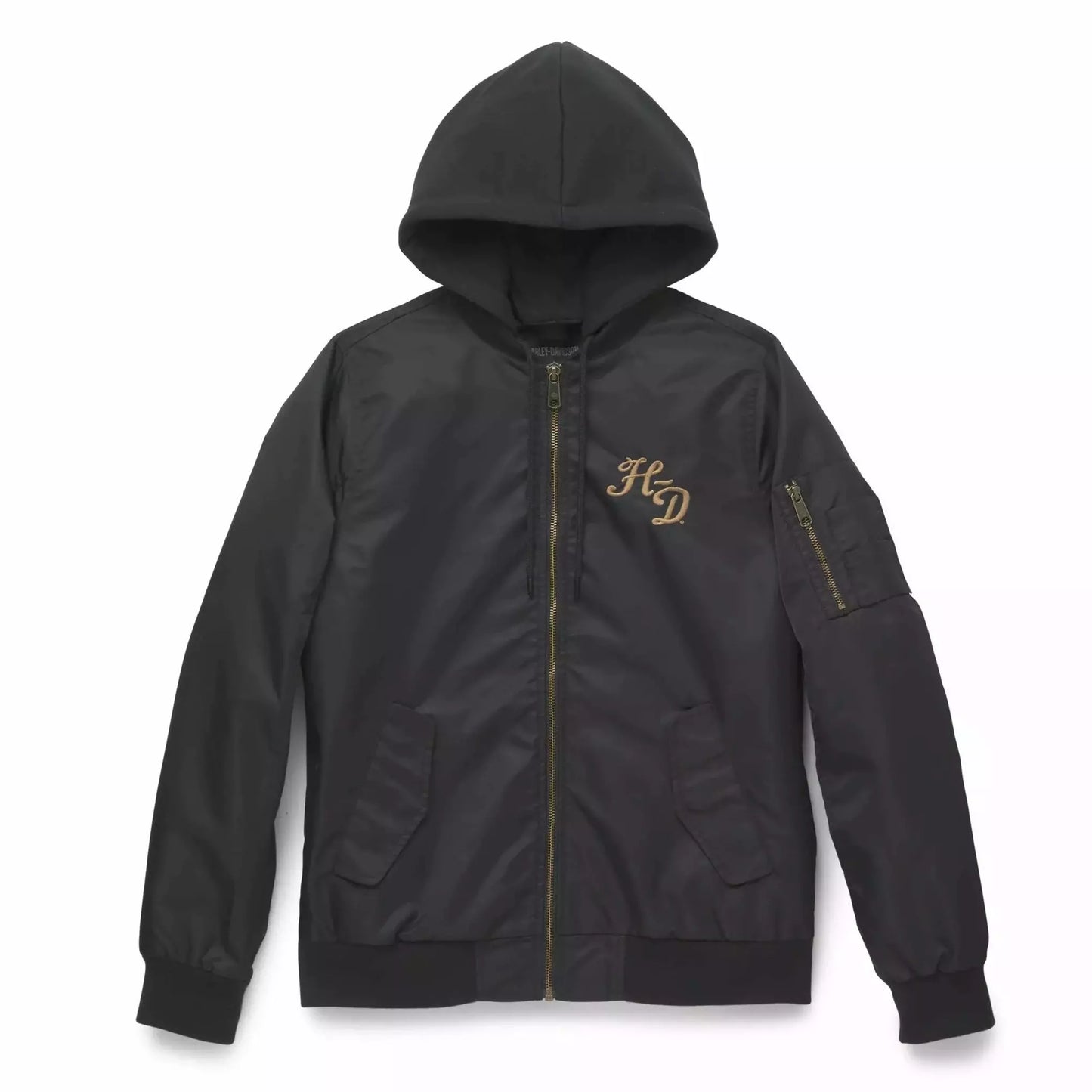 Harley-Davidson® Women's Antique Street Hooded Bomber Jacket