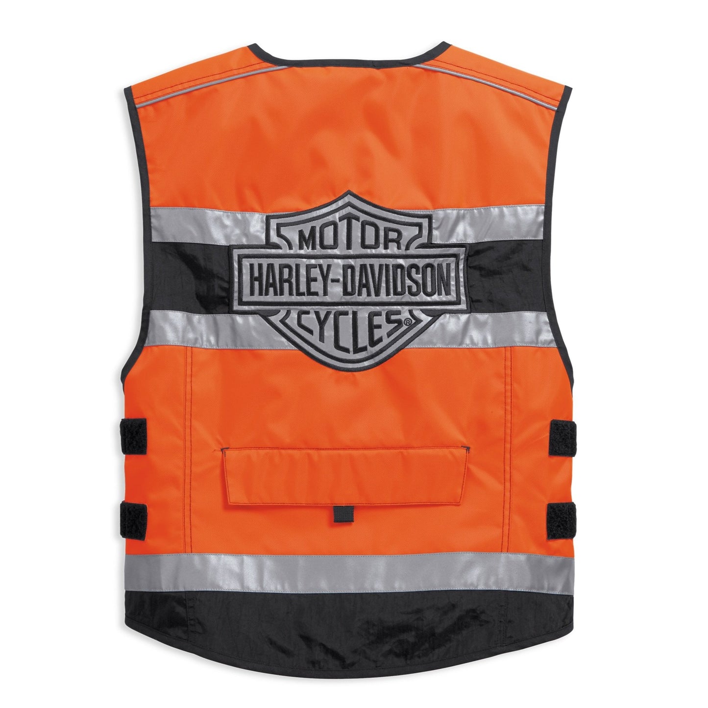 Harley-Davidson® Unisex Hi-Visibility CE-Certified Reflective Orange Vest