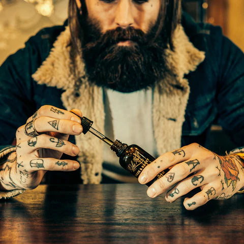 Captain Fawcett's Booze & Baccy Beard Oil