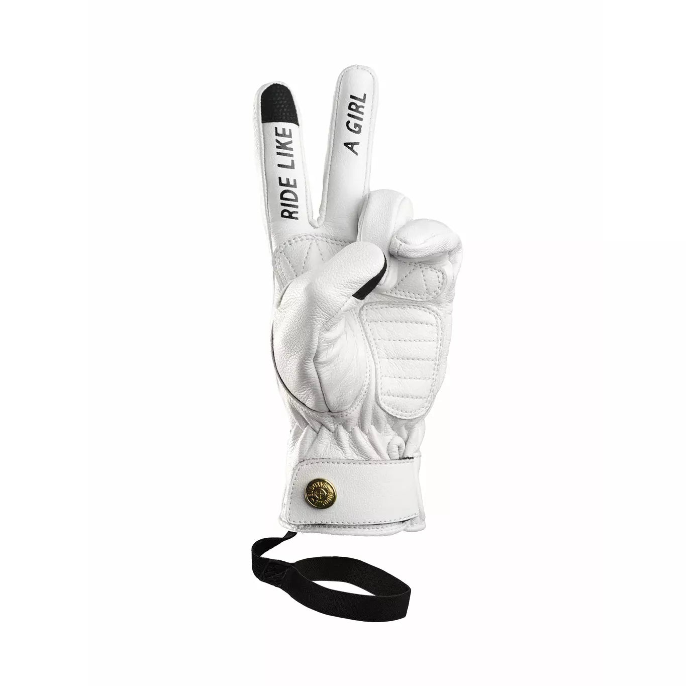 Eudoxie Gloves - Pop-White