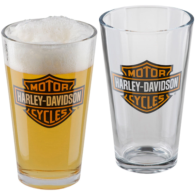 Harley-Davidson® Bar & Shield Pint Glass Set