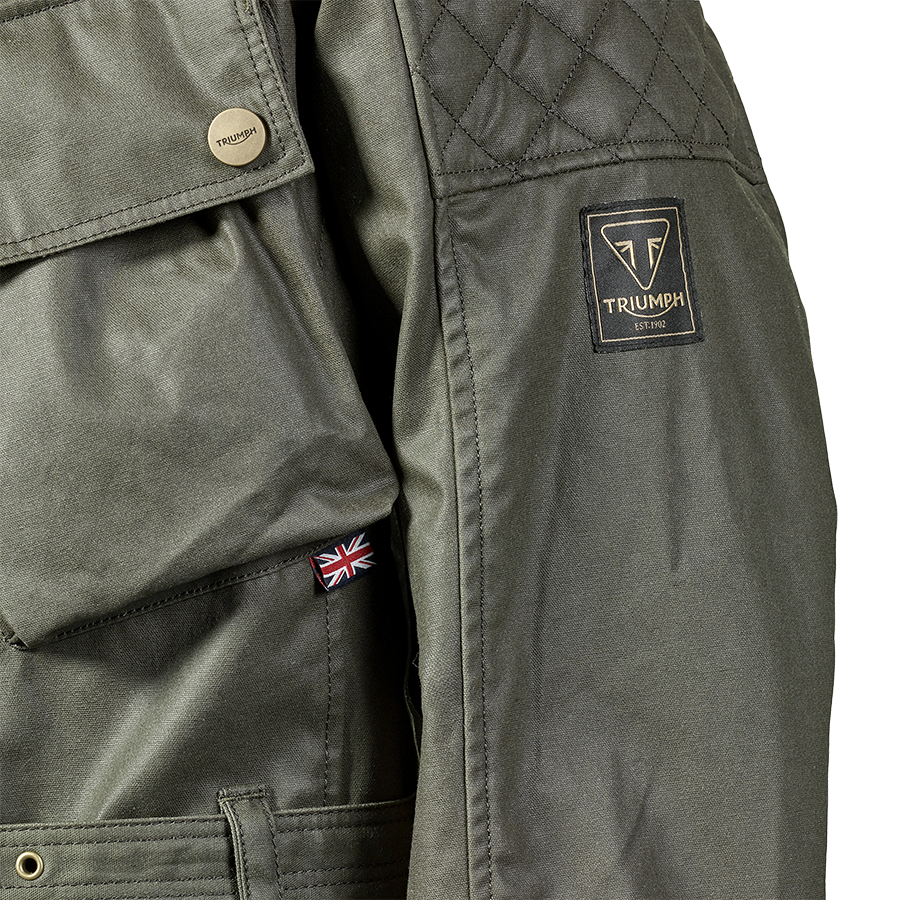 Triumph Beck 2 Jacket - Khaki
