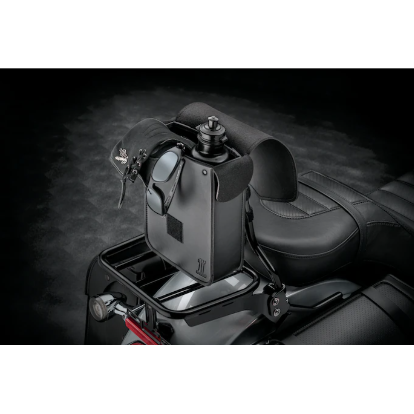 Harley-Davidson® Black Standard Line Sissy Bar/Solo Bag