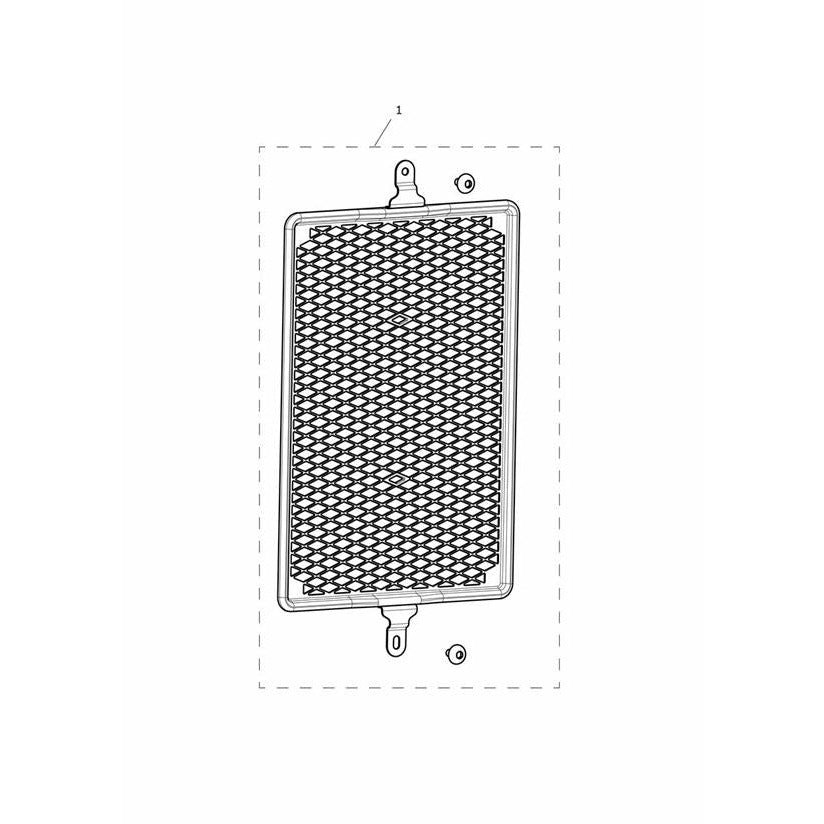 Triumph Radiator Guard Kit - Large