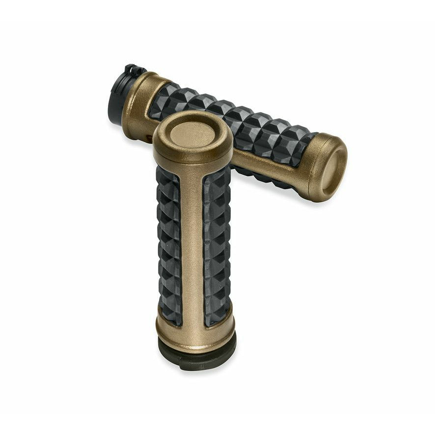 Harley-Davidson® Dominion Collection Hand Grips - Bronze