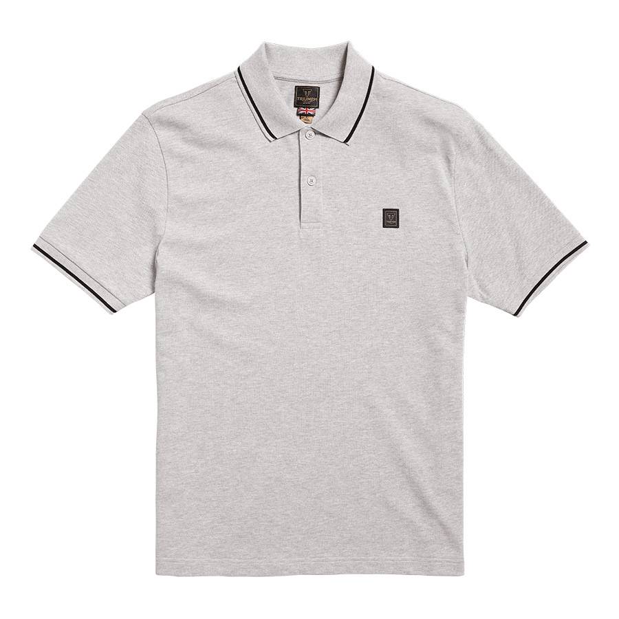 Triumph Lustleigh Polo Shirt - Grey Marl