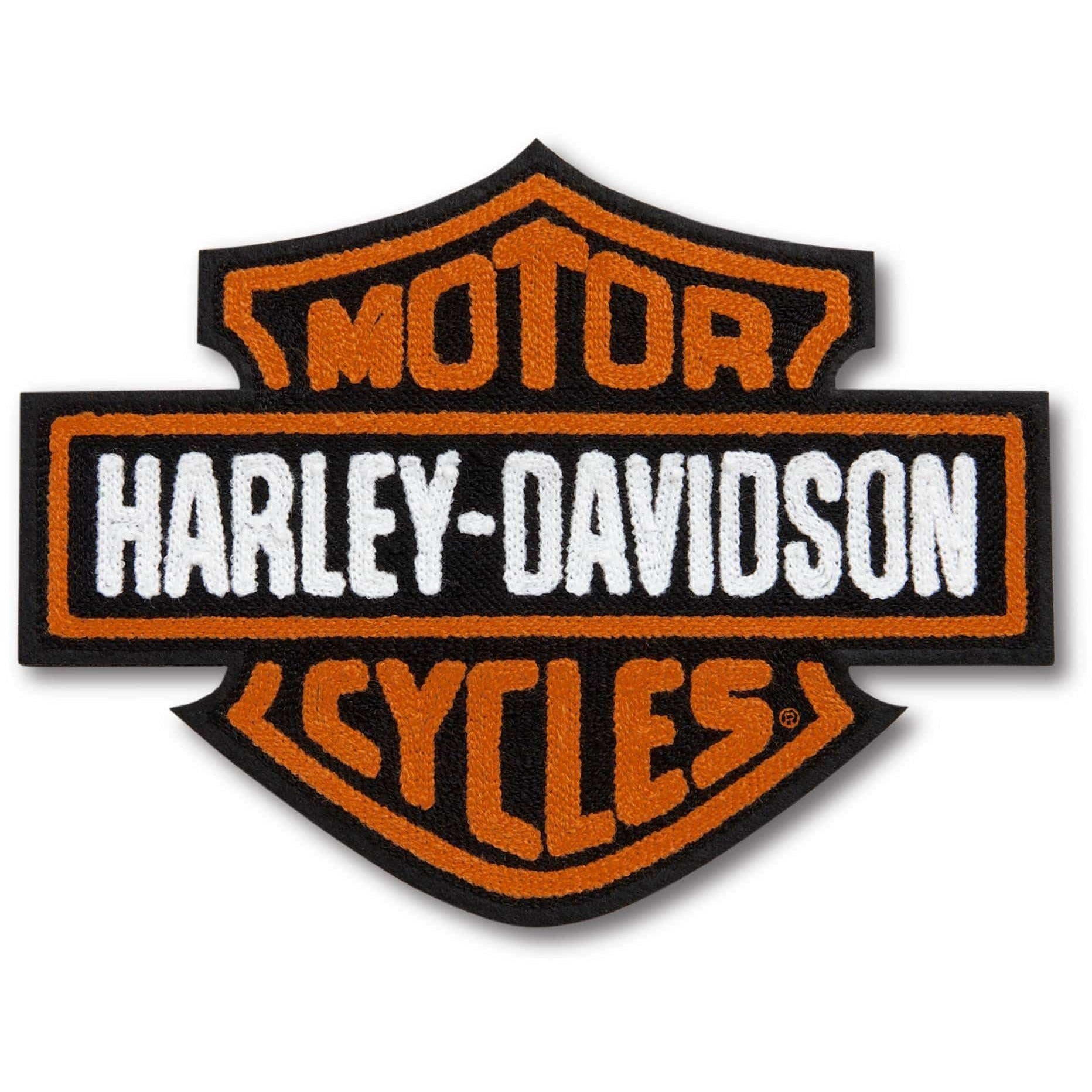 Harley-Davidson® Vintage Bar & Shield Logo Iron-On Patch – LIND
