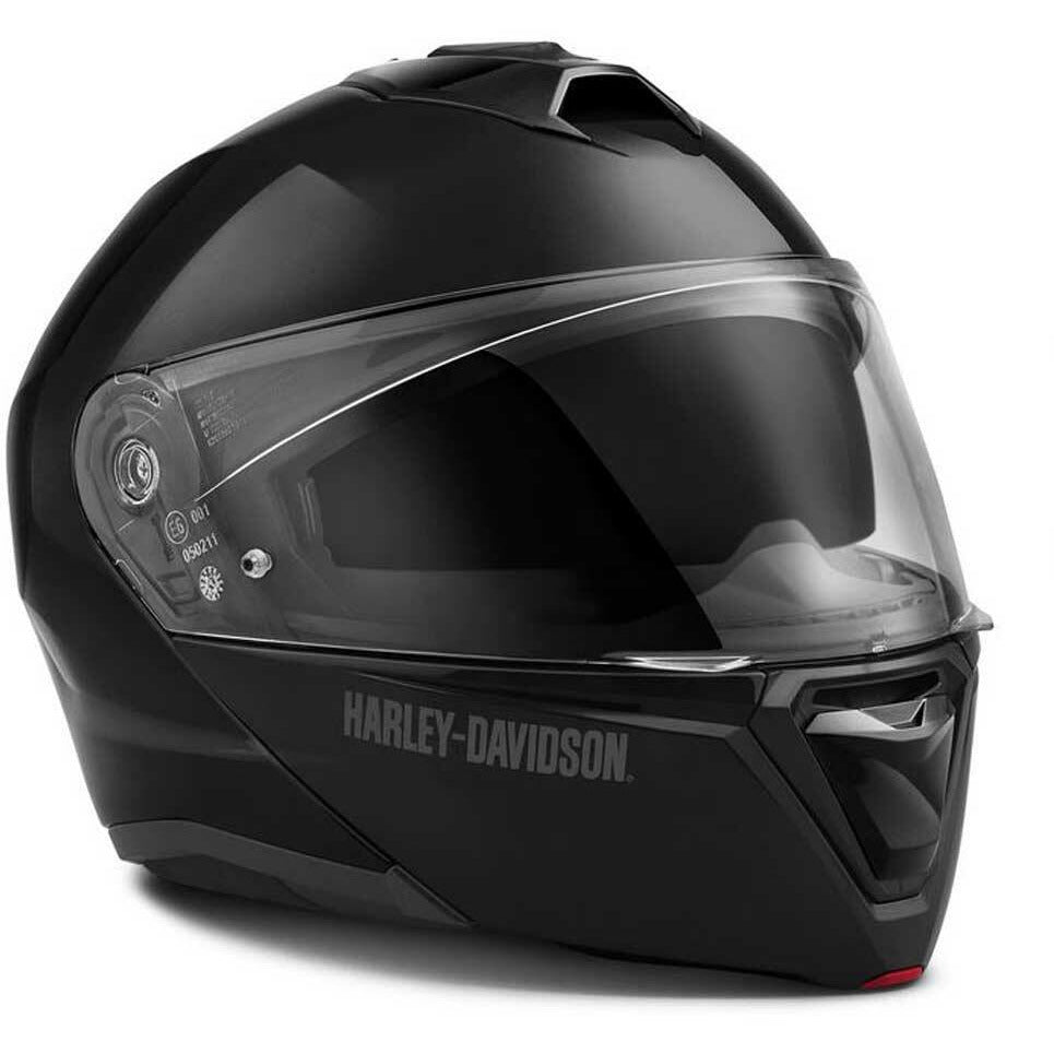 Harley-Davidson Helmets Harley-Davidson® Men's Capstone Sun Shield Modular Helmet, Gloss Black