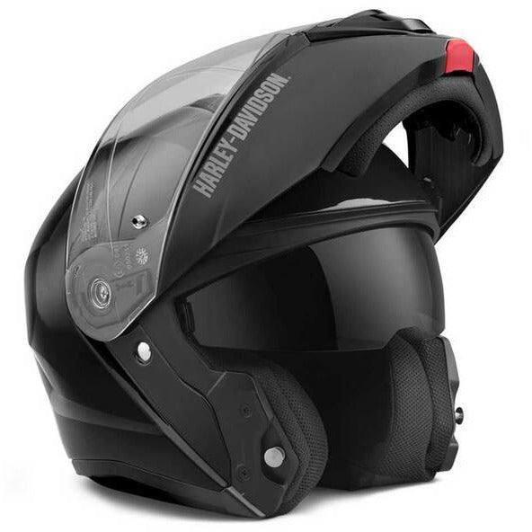 Harley-Davidson Helmets Harley-Davidson® Men's Capstone Sun Shield Modular Helmet, Gloss Black